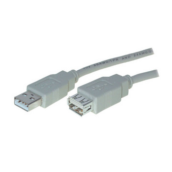 USB High Speed Verlängerung A Stecker / A Buchse USB 2.0, 5m