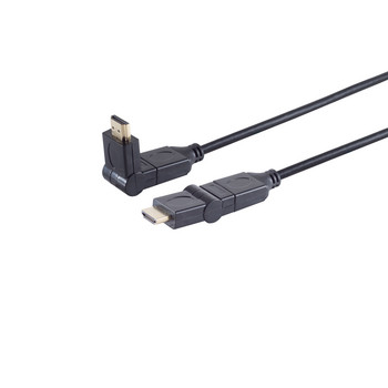 HDMI A-Stecker/HDMI A-Stecker winkelbar HEAC 5m