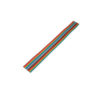 Flachkabel farbig Raster 1,27mm 16 pin 3m