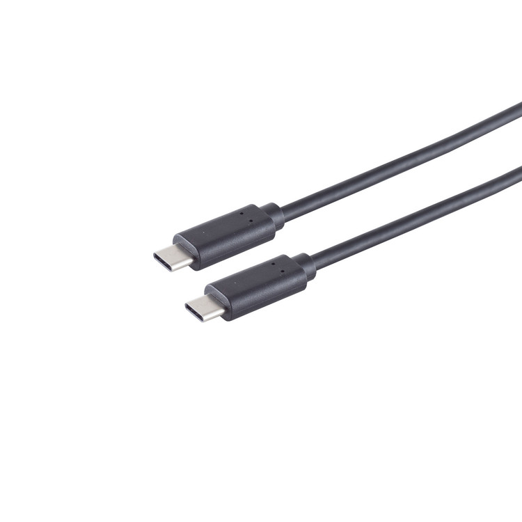 USB Kabel 3.2 USB Typ C Stecker auf USB Typ C Stecker, Gen 2x2 schwarz, 2m