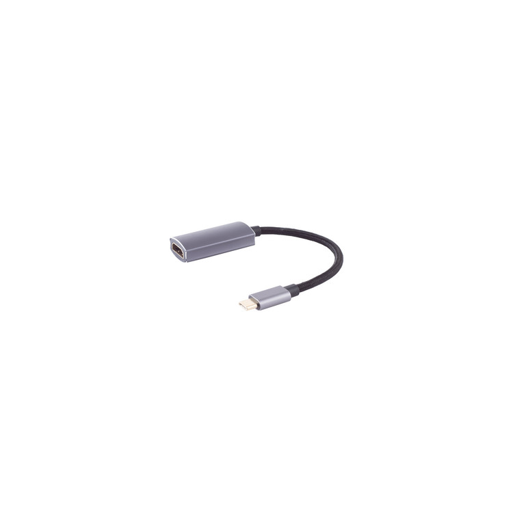 Adapter USB Typ C Stecker auf  HDMI-A Buchse, 4K60Hz, ProX
