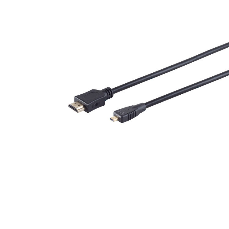 HDMI A-Stecker/HDMI D-Stecker micro verg HEAC 3m