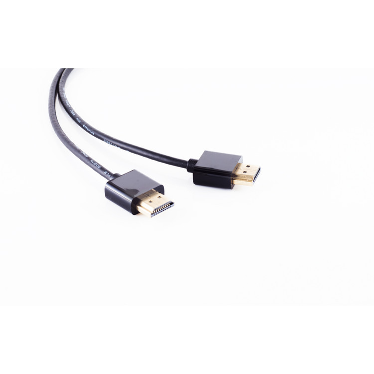 HDMI A-Stecker / HDMI A-Stecker extra dünn 1m