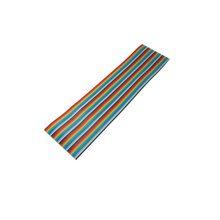 Flachkabel farbig Raster 1,27mm 40 pin 2m