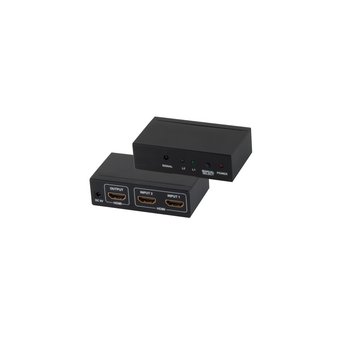 HDMI Switch, 2x IN 1x OUT, 4K2K, 3D, VER1.4