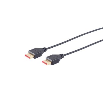 DisplayPort 1.4 Kabel, 8K, slim, 1,0m