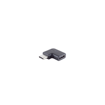 Adapter, USB 3.1 Typ C Stecker / Typ C Buchse, 90°