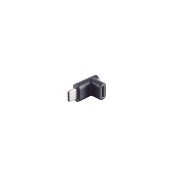 Adapter, USB 3.1 Typ C Stecker / Typ C Buchse, 90°