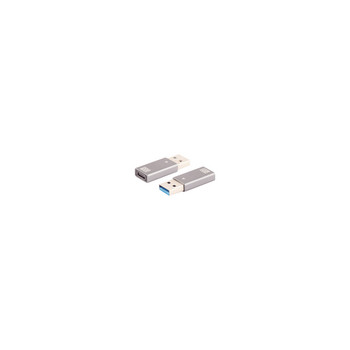 Adapter USB A Stecker auf USB C Buchse, 3.1, 10Gbps, Metallausführung