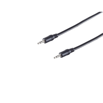 Audio-Klinken-Kabel-2 x Klinkenstecker 3,5mm Stereo, verschiedene Längen und Farben