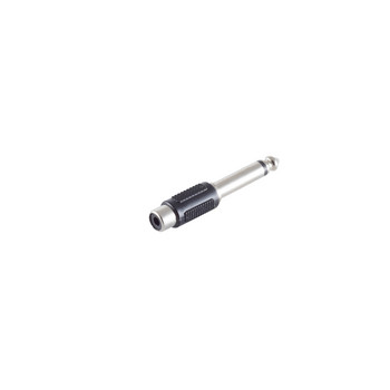 Adapter, Klinkenstecker Mono 6,3mm/Cinchkupplung