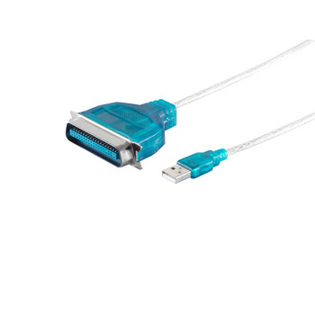 Parallel-Druckerkabel USB-Centronics ca. 1,2m