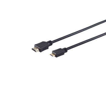 HDMI A-Stecker / HDMI C-Stecker verg. HEAC 1m