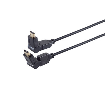 HDMI A-St winkelbar/ HDMI A-St winkelbar 360° 2m