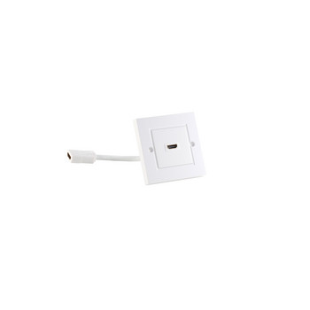 HDMI Wanddose 1xHDMI Buchse mit Kabelverlängerung